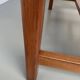 Dining table and 4 chairs, mountain furniture from the 1960s.