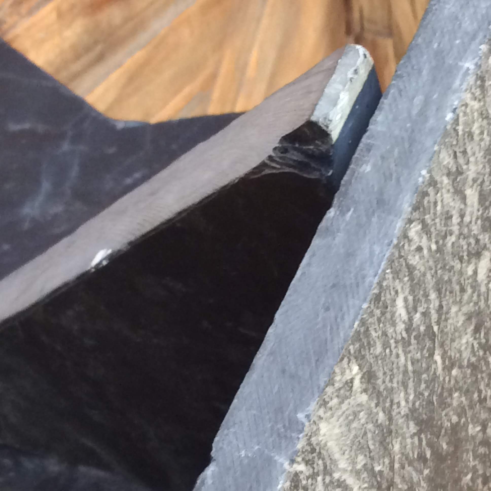 Slate coffee table 70s