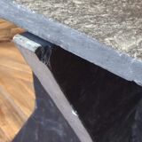 Slate coffee table 70s