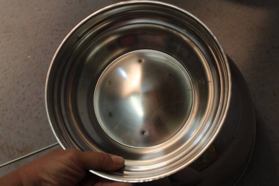 Large couzon steel champagne cooler cooler bucket