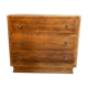 Commode en bois brut