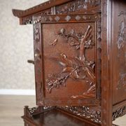Antique Japanese Cabinet in Exotic Wood