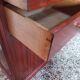Vintage mahogany entrance writing desk