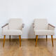 Pair of mid-century armchairs