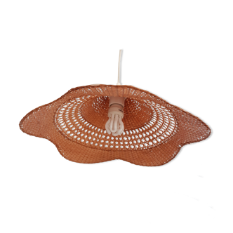 Vintage rattan chandelier