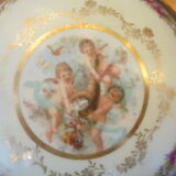 Jewelry box candy porcelain decoration cherubs
