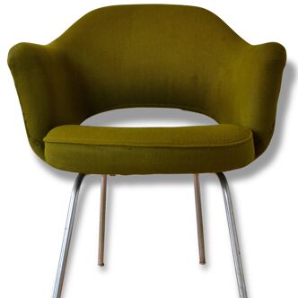 Conference Saarinen Chair, green forest, 1970