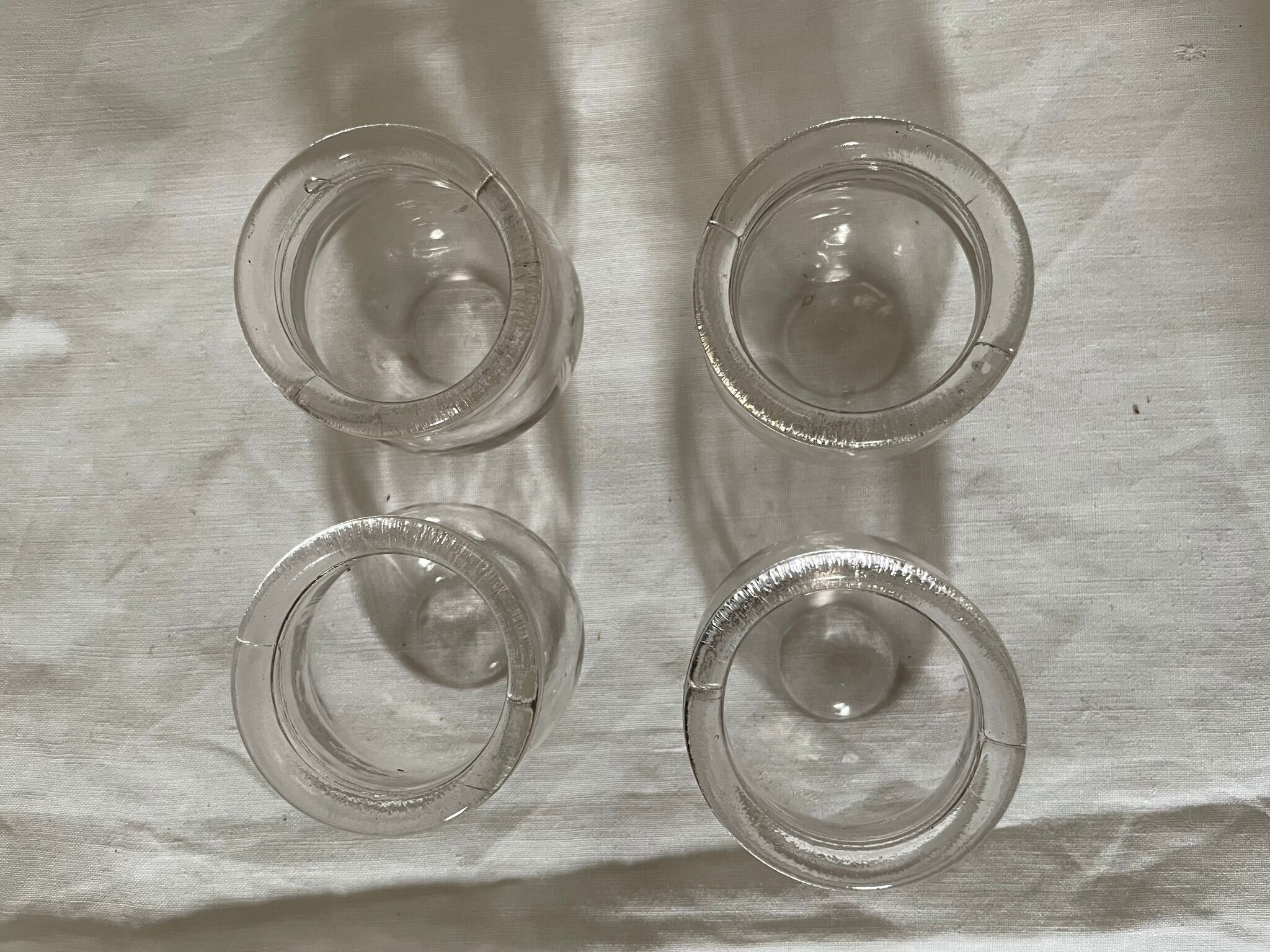 Medicinal suction tea light holders