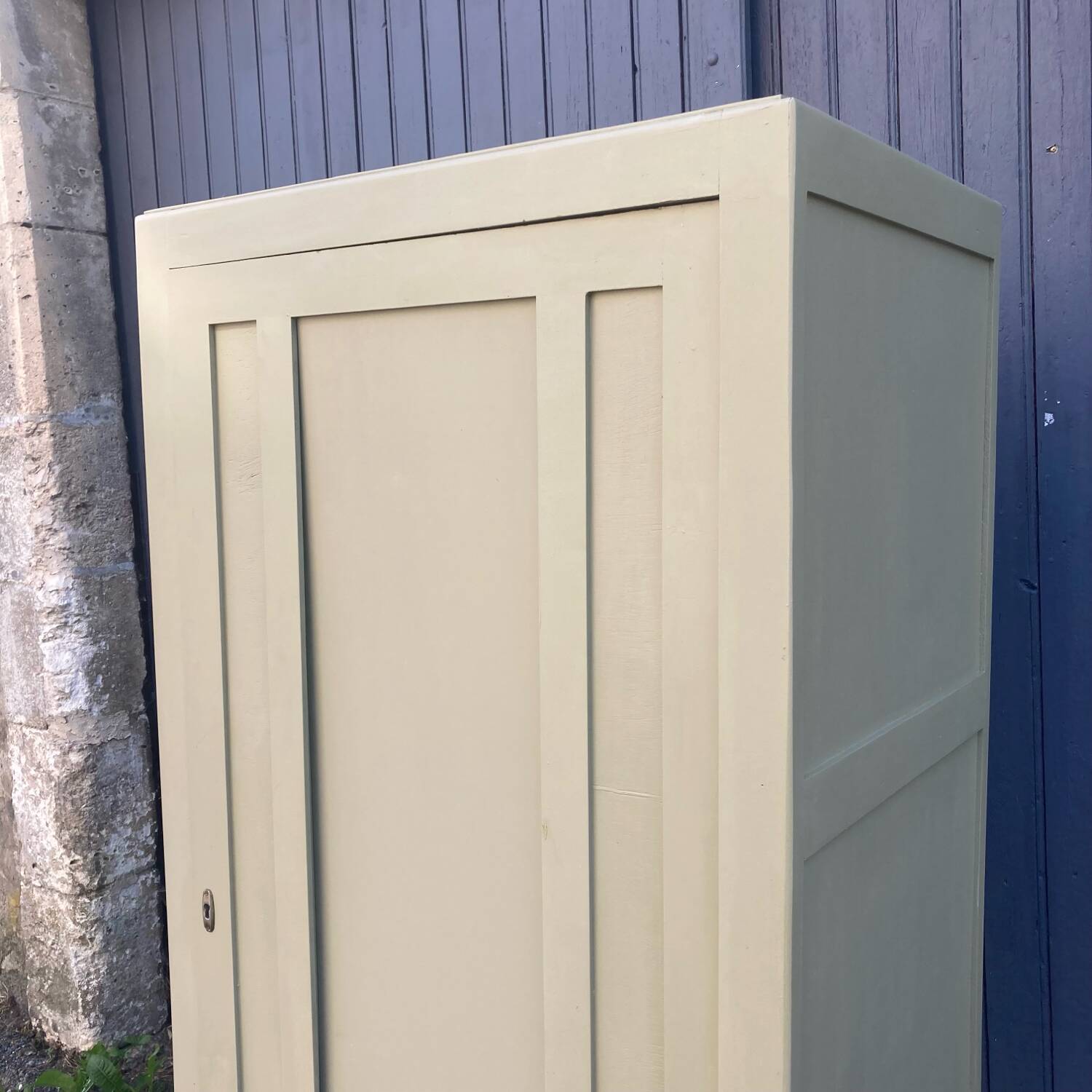 Simple antique Parisian wardrobe