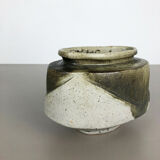 Ceramic Studio Pottery Object Vase by Bruno and Ingeborg Asshoff, Germany, 1960s
