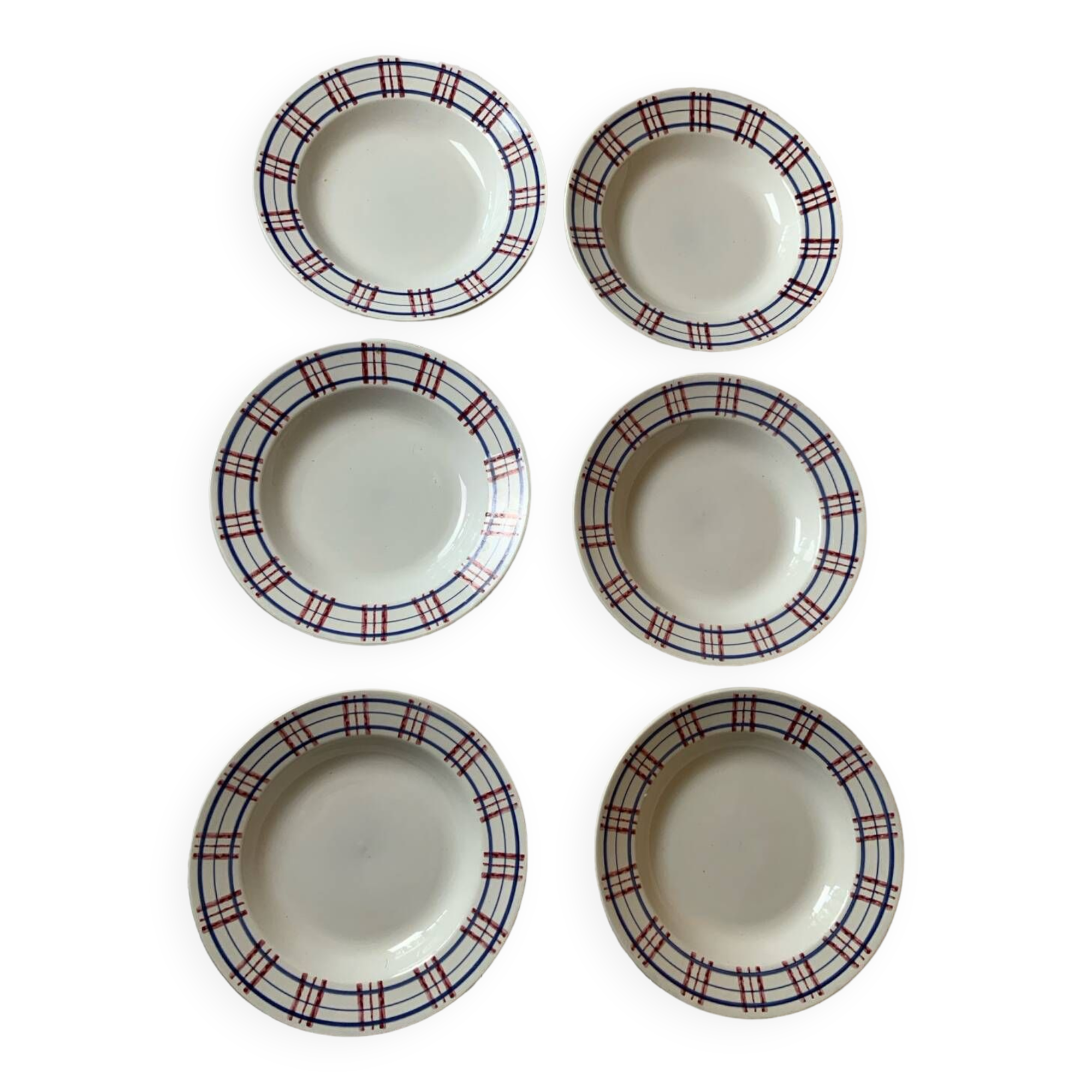 Old soup plates