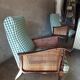 Ensemble canapé et fauteuil années 50