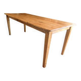 Farmhouse table 200 x 80 light oak