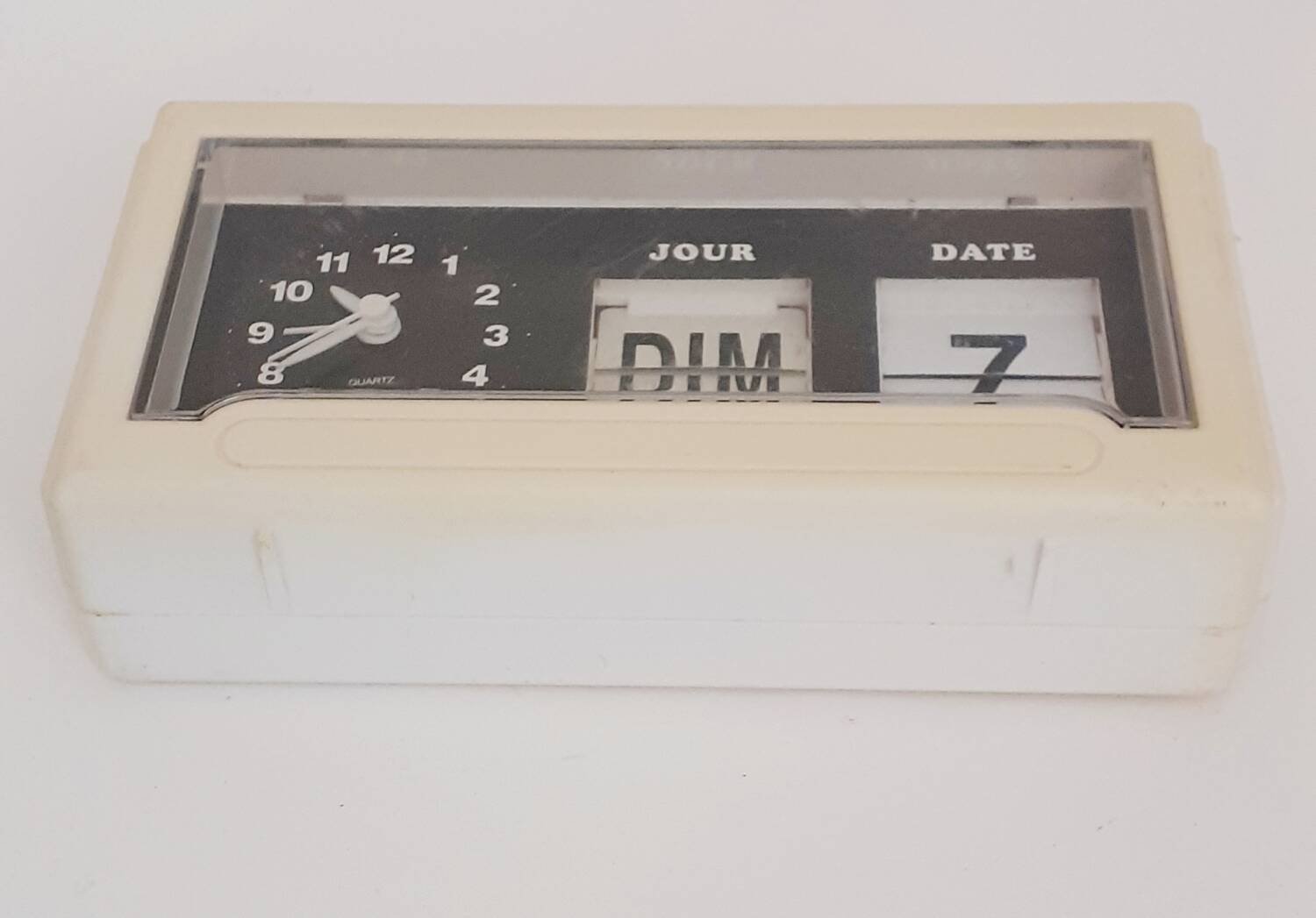 Alarm clock and perpetual calendar 70's