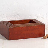 Stackable antique Japanese wooden boxes – set of 7 – Taishō–Shōwa period (c. 1920–1950)