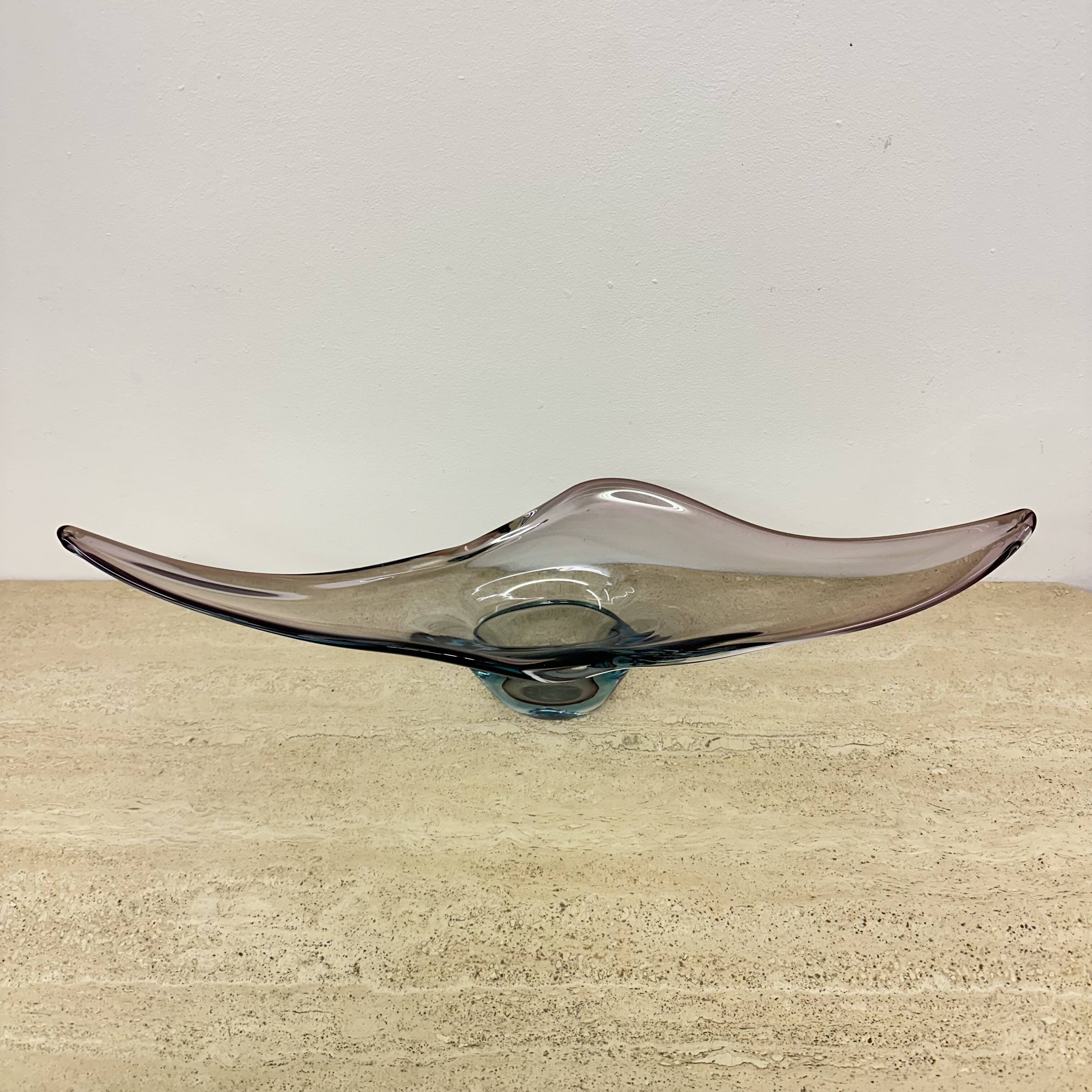 Murano sommerso glass bowl, 1960’s