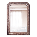 Antique Louis-Philippe mirror "Sidonie" – Art Nouveau decor