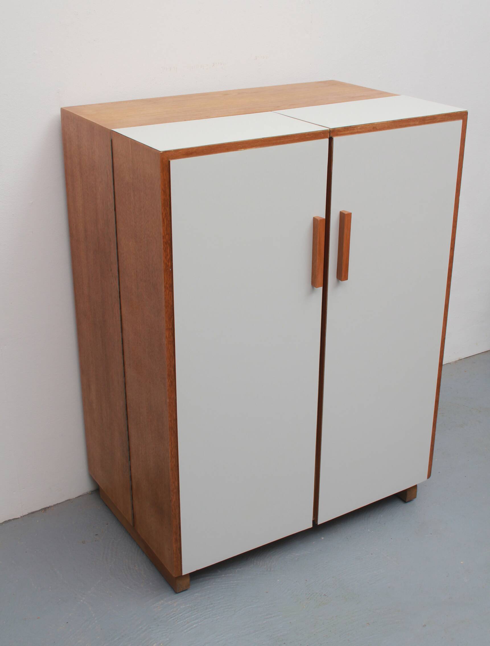 1950s cupboard with desk, Magic Box Mummenthaler