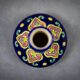 Miniature vase in Longwy enamels – Art Deco style