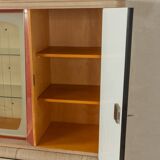 1950s kitchen cabinet, two-piece, Vintage