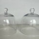 2 glass bells