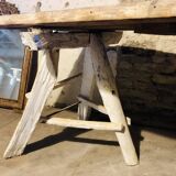 Large rustic country table