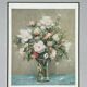 Museum painting reproduction bouquet