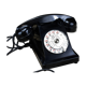 Bakelite phone black 60