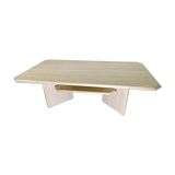 Coffee table marble travertine