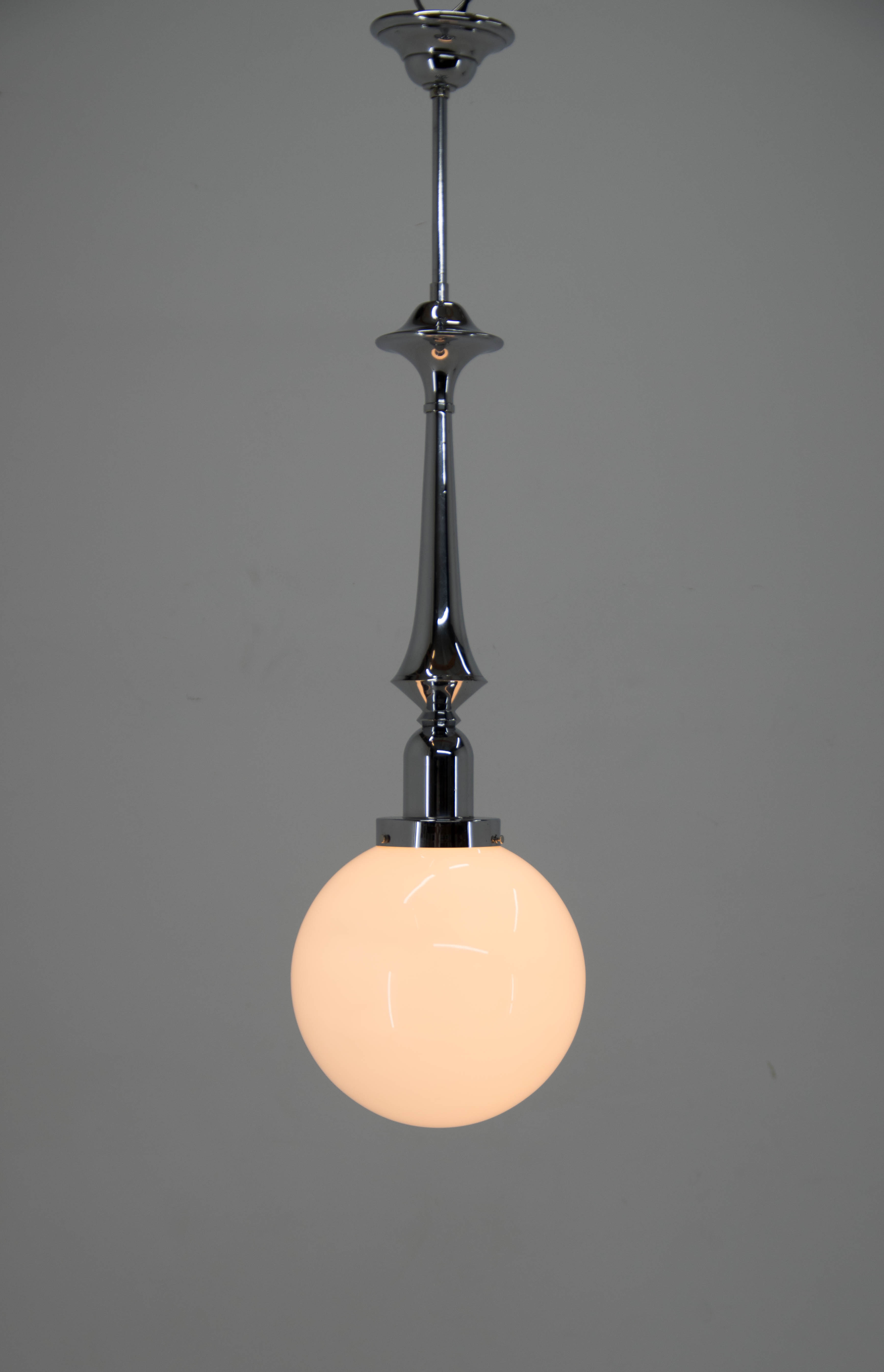 Art deco pendant, 1930, restored