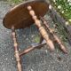 Petit tabouret bas porte plante