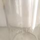 Deux bocaux Weiss verre et couvercle métal