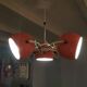 Suspension vintage orange 70s