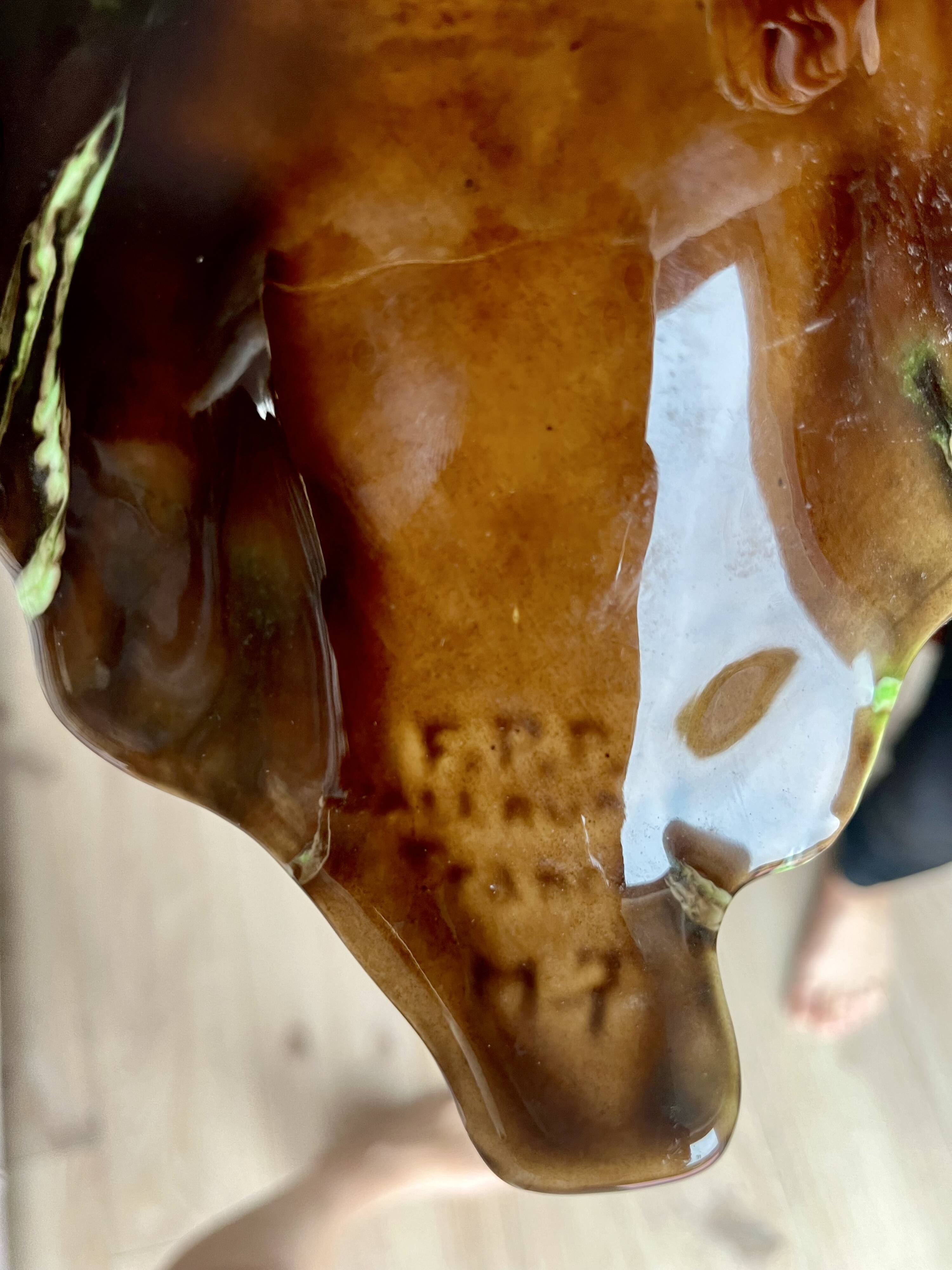 Vallauris pottery dish