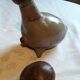 Zoomorphic ceramic (goose-shaped) vinegar maker stylized