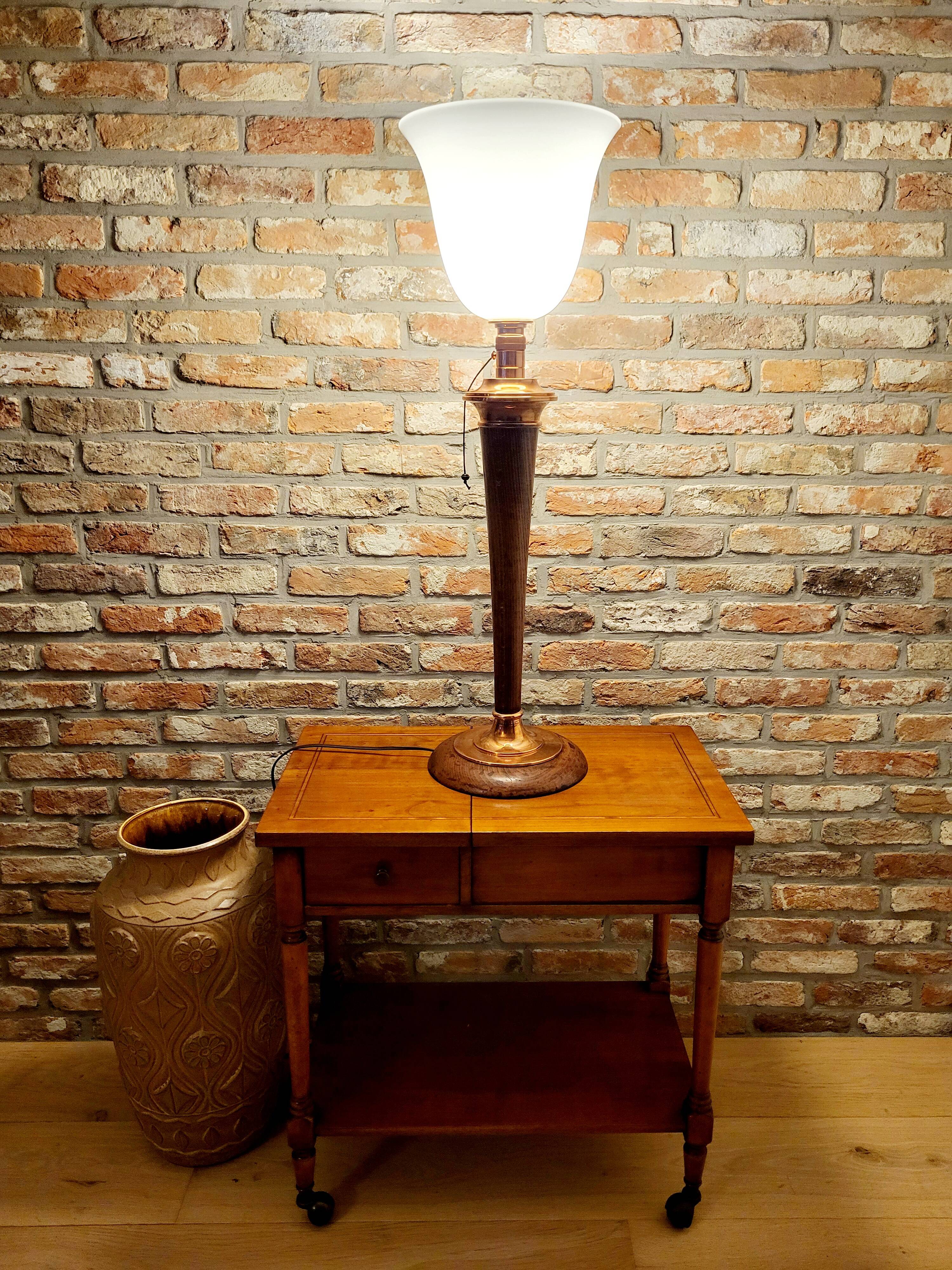 Lampe de table Art Déco Mazda