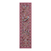 Tapisserie tribale brodée main vintage 53x186 cm