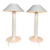 Paire de lampes à poser années 1980 Karlby