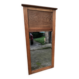 Solid wood mirror