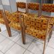 Suite de 6 chaises Baumann vintage années 1970
