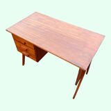 Vintage 1950s 3-drawer desk