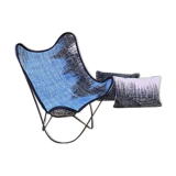 Armchair X blue