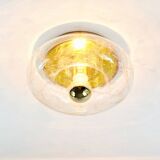 Mid Century ‘Donut’ Flush Mount or Wall Light/Sconce from Doria Leuchten, Germany, 1960s