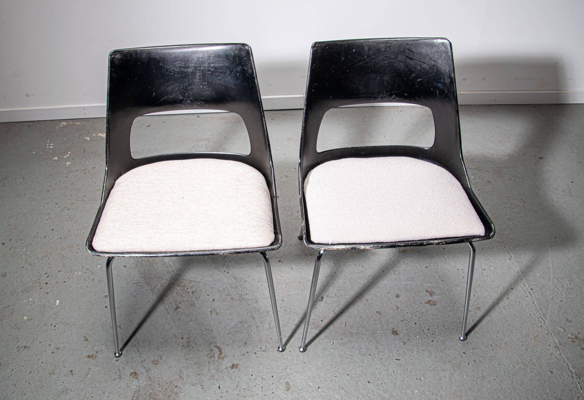 6 chaises Kay Korbing pour Fibrex Danemark