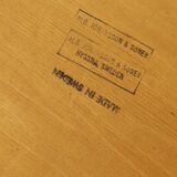 Set of 4 Vintage Oak Dining Chairs, 1960s Swedish Design by Alb Johansson