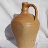 Old stoneware pitcher