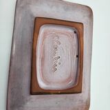 Pocket vase by Robert & Jean Cloutier in French ceramic, 1950s vintage.