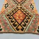 Tapis vieux turc étroit kilim runner 288x102 cm
