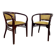 Extremely rare armchairs no. 6521 by Otto Wagner for Thonet