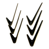 Mid-Century Wall Hooks by Hertha Baller - Set of 6